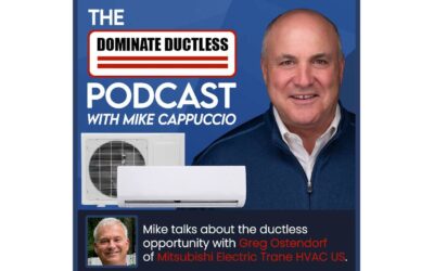 Mike Cappuccio Welcomes Gregg Ostendorf Mitsubishi Electric Trane HVAC US
