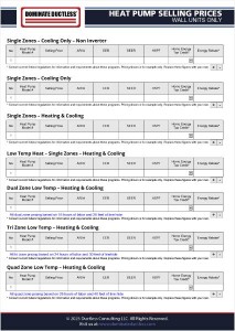 Dominate Ductless Heat Pump Price Image